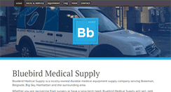 Desktop Screenshot of bluebirdmedicalsupply.com